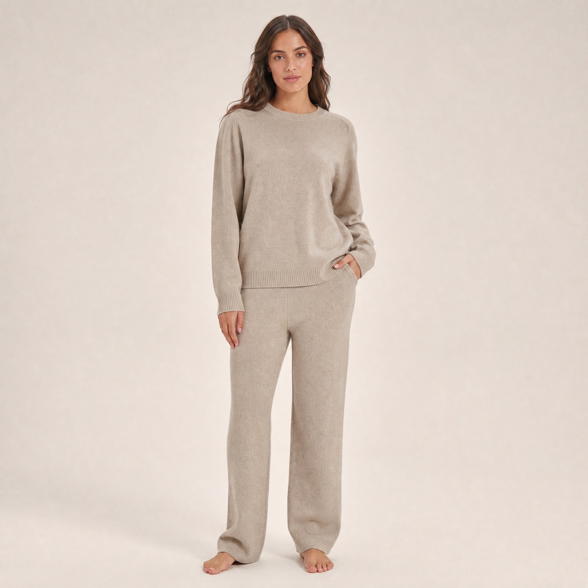 Leni Zweiteiliges Set – Hafer