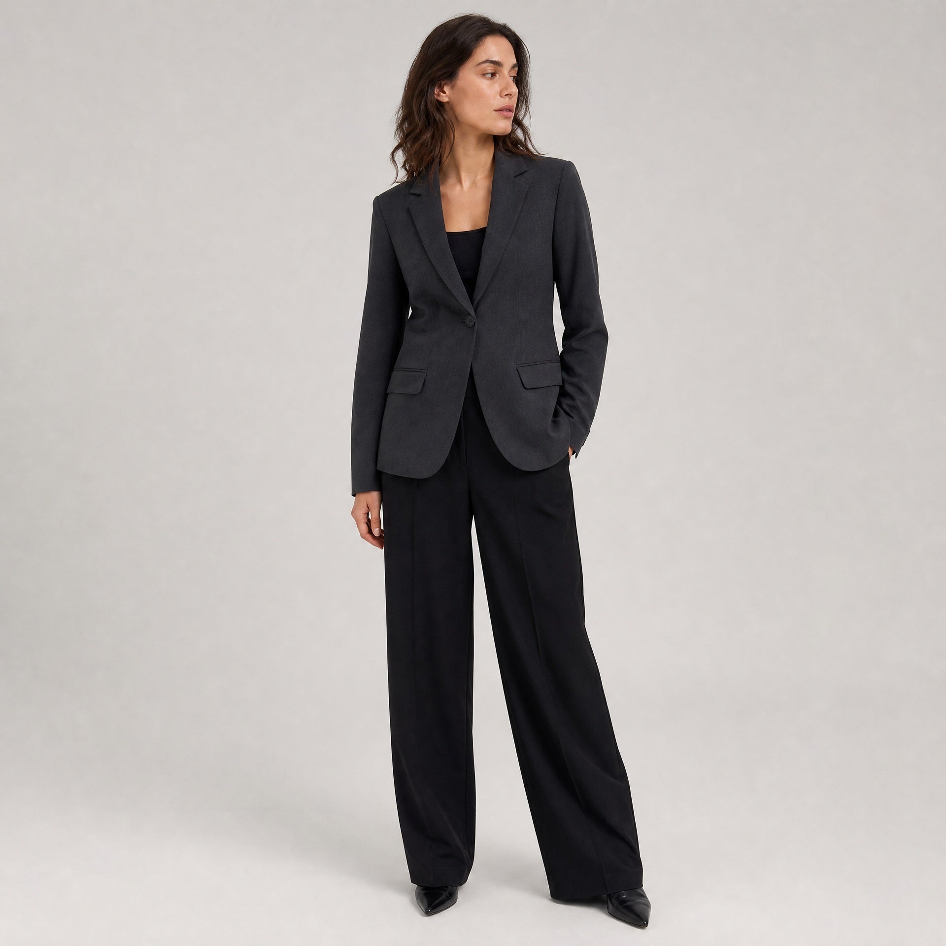 Faye City-Blazer – Anthrazit